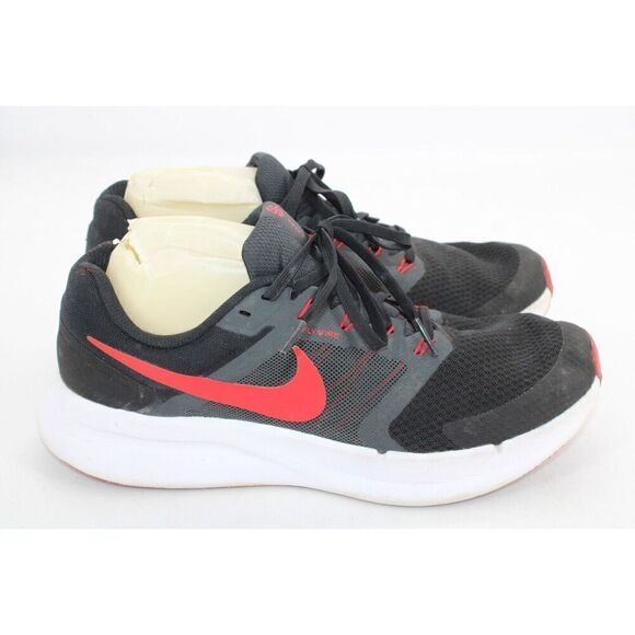 NIKE RUN SWIFT 3 Black/Univ Red/White/Anthracite DR2695-001 Shoes Size 10 - Picture 7 of 10